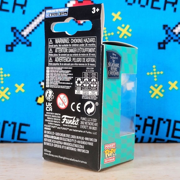 Funko PoP Disney Keychain Jack Skellington 2.5" The Nightmare Before Christmas - Picture 3 of 9